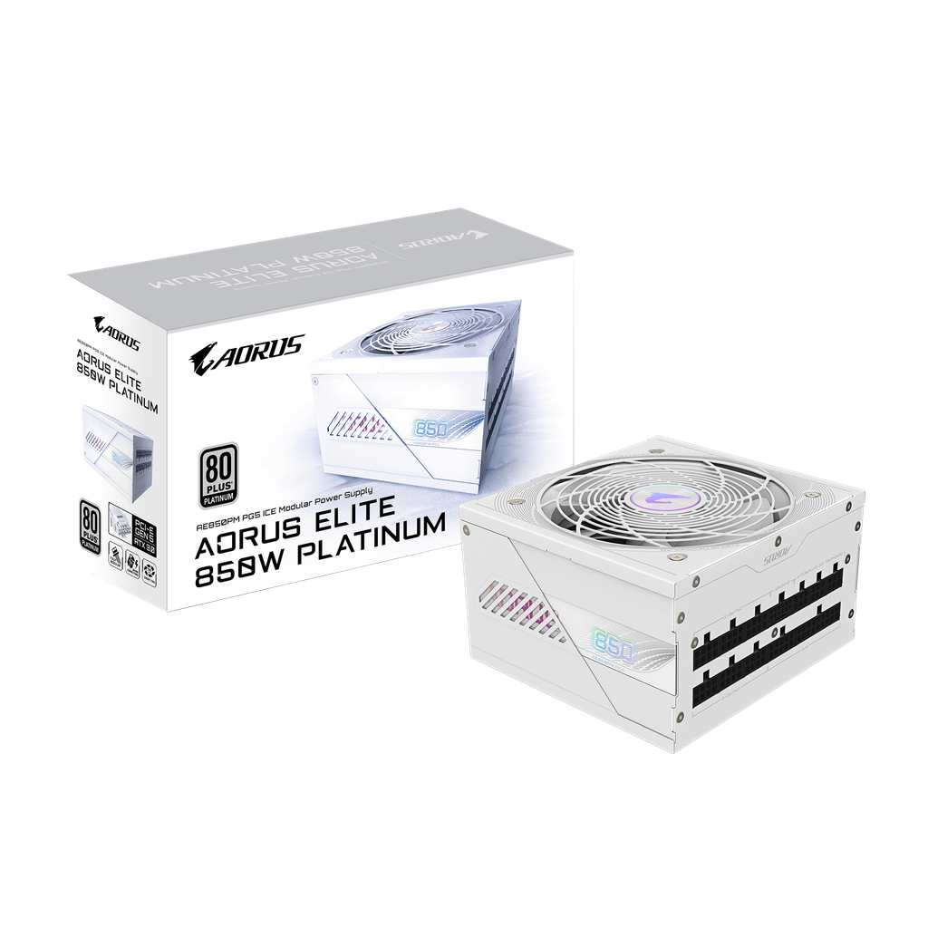 Nguồn máy tính GIGABYTE AORUS ELITE P850W 80+ Platinum Modular PCIe 5.0 (rev. 1.0)