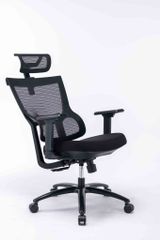 Ghế công thái học ergonomic WARRIOR – Hero series – WEC506v2 Black