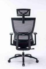 Ghế công thái học ergonomic WARRIOR – Hero series – WEC506v2 Black