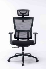 Ghế công thái học ergonomic WARRIOR – Hero series – WEC506v2 Black