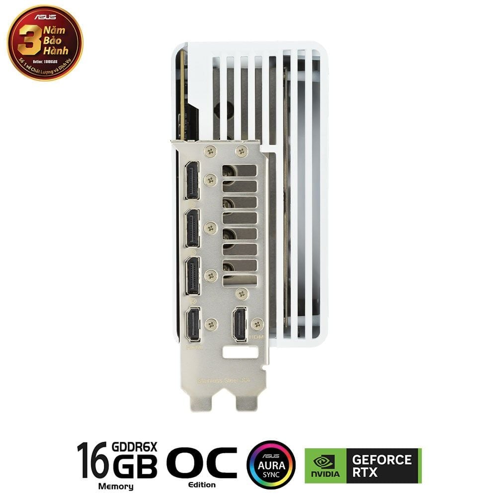 VGA ROG Strix GeForce RTX™ 4080 SUPER 16GB GDDR6X White OC Edition