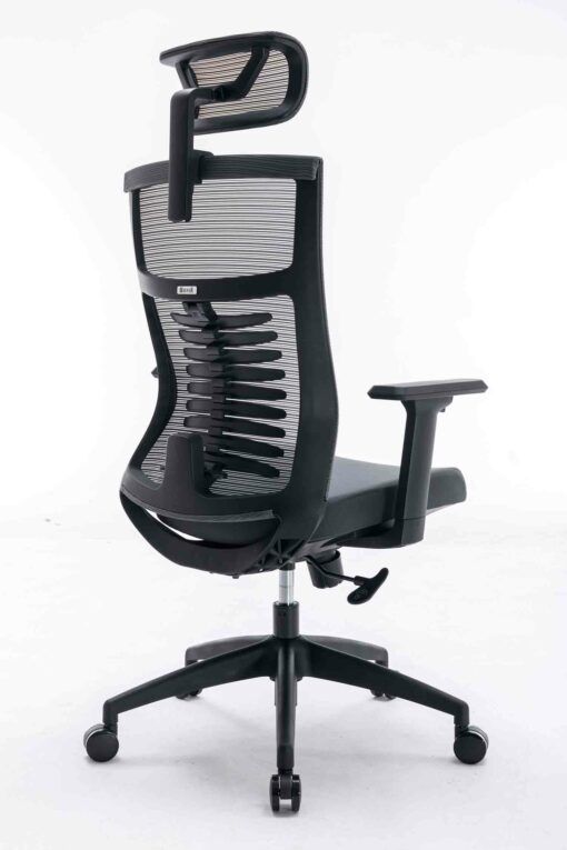 Ghế công thái học ergonomic WARRIOR – Hero series – WEC502 Black Gray