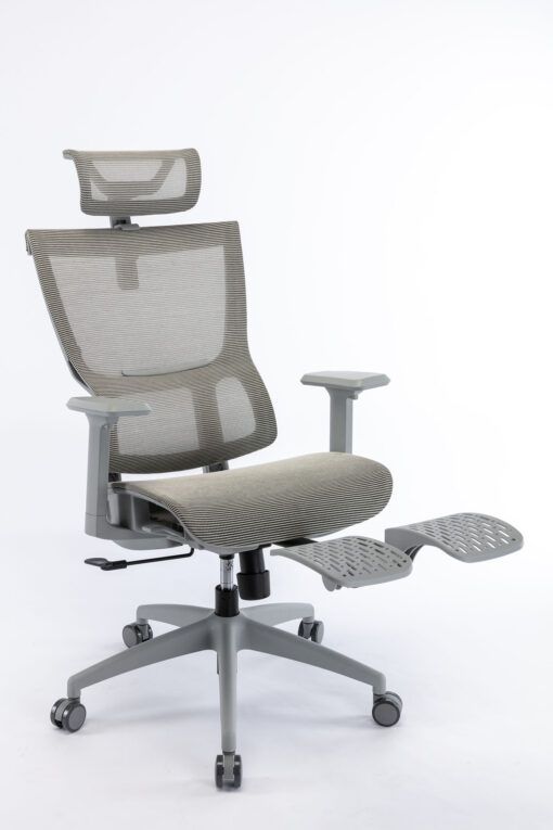 Ghế công thái học ergonomic WARRIOR – Hero series – WEC504 Gray