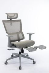 Ghế công thái học ergonomic WARRIOR – Hero series – WEC504 Gray