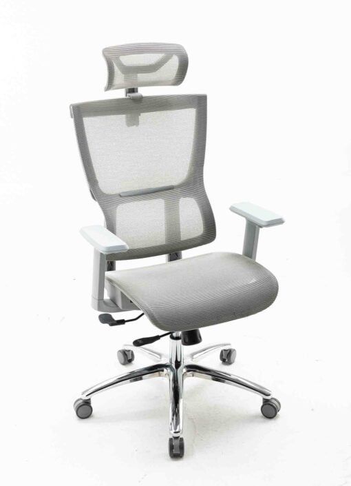 Ghế công thái học ergonomic WARRIOR – Hero series – WEC506 Gray