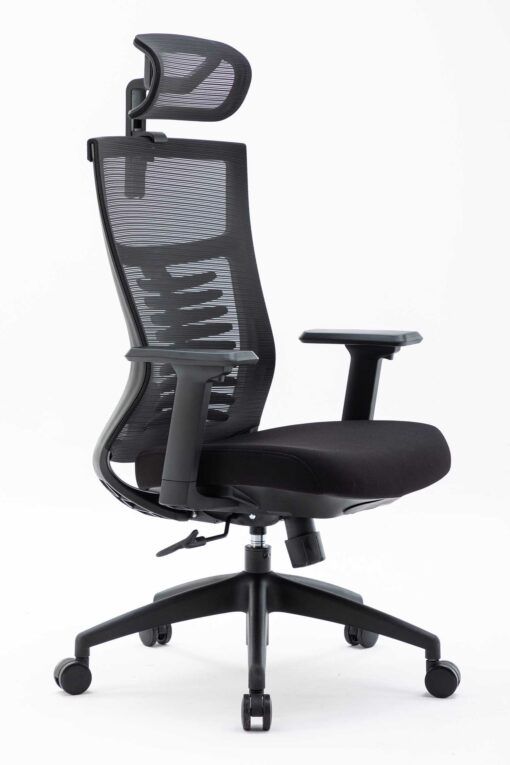 Ghế công thái học ergonomic WARRIOR – Hero series – WEC502 Black