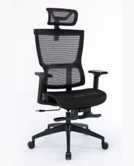 Ghế công thái học ergonomic WARRIOR – Hero series – WEC504 Black