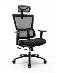 Ghế công thái học ergonomic WARRIOR – Hero series – WEC506 Black