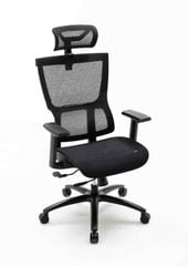 Ghế công thái học ergonomic WARRIOR – Hero series – WEC506 Black