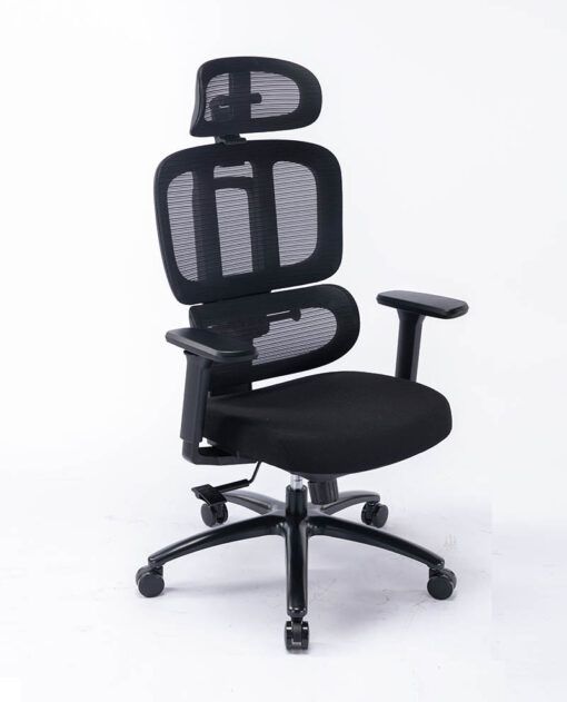 Ghế công thái học ergonomic WARRIOR – Hero series – WEC509 Black
