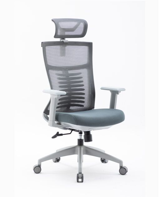 Ghế công thái học ergonomic WARRIOR – Hero series – WEC502 Gray