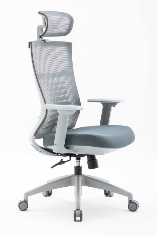 Ghế công thái học ergonomic WARRIOR – Hero series – WEC502 Gray