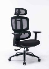 Ghế công thái học ergonomic WARRIOR – Hero series – WEC509 Black