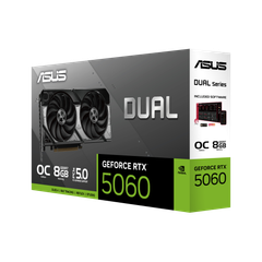 VGA ASUS Dual GeForce RTX™ 5060 8GB GDDR7 OC Edition