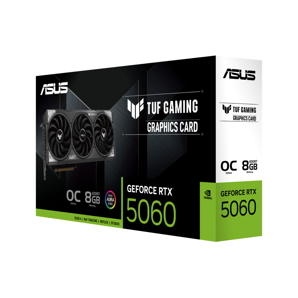 VGA ASUS TUF Gaming GeForce RTX™ 5060 8GB GDDR7 OC Edition