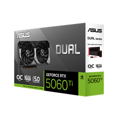 VGA ASUS Dual GeForce RTX™ 5060 Ti 16GB GDDR7 OC Edition