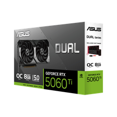 VGA ASUS Dual GeForce RTX™ 5060 Ti 8GB GDDR7 OC Edition