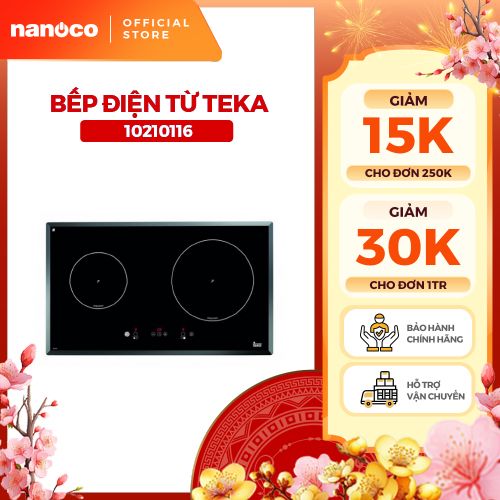 Bếp điện từ TEKA IR 721 SR, điều khiển cảm ứng, mặt kiếng Ceramic - KHÔNG GỒM PHÍ LẮP