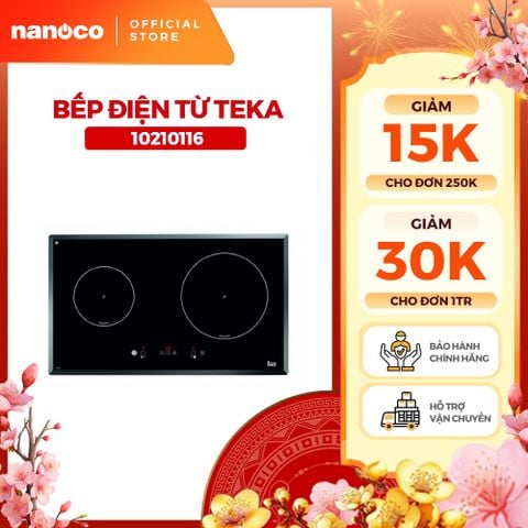 Bếp điện từ TEKA IR 721 SR, điều khiển cảm ứng, mặt kiếng Ceramic - KHÔNG GỒM PHÍ LẮP