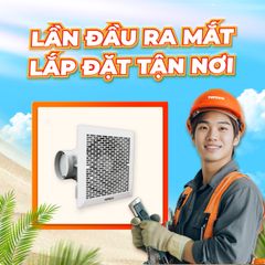 Dich vụ lắp đặt Quạt hút có sử dụng ống dẫn