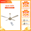 Quạt trần Panasonic model F-56MZG-GO (màu vàng ánh kim - 3 chế độ gió - 59W) - KHÔNG GỒM PHÍ LẮP