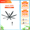 Quạt trần Panasonic model F-80ZBR (màu đen - 9 chế độ gió  - công suất 57W) - KHÔNG GỒM PHÍ LẮP ĐẶT