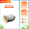 Đui đèn E27 Nanoco loại di động/ có dây/ 45 độ/ 90 độ
