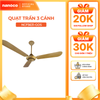 Quat trần Nanoco model NCF5631-GO ( màu vàng đồng, 2 chế độ gió, 80W) - KHÔNG BAO GỒM LẮP ĐẶT