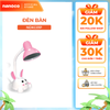 Đèn bàn Nanoco thiết kế hình thỏ dễ thương model NDKC01 (không bóng) + tặng kèm 1 bóng Led bulb đui E27- 5W