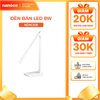 Đèn bàn LED Nanoco model NDKC618 (8W, màu trắng, nhiệt độ màu ánh sáng tùy chỉnh, có pin)