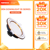 Đèn LED Downlight 12W Nanoco 3S Series 4 chế độ màu NDL126G110/NDL126S110/NDL126W110