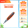 Bút thử điện Nanoco model NEP1201 (có màn hình hiển thị LCD, đèn LED trợ sáng)
