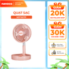 Quạt sạc gấp gọn tiện lợi Nanoco model NFF1617