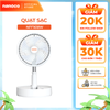 Quạt sạc gấp gọn tiện lợi Nanoco model NFF1618