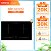 Bếp điện từ đôi Nanoco model NICL483 - KHÔNG BAO GỒM LẮP ĐẶT