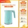 Bình đun siêu tốc cảm ứng Nanoco model NKT1791 màu xanh ngọc dung tích 1.7L