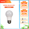 [QUÀ TẶNG] Bóng bulb LED E27 Nanoco model NLBA053/NLBA056 - ánh sáng trắng, vàng