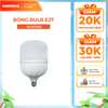 Bóng bulb trụ Titan LED E27 Nanoco 20W/ 30W/ 40W/ 50W - ánh sáng trắng/ vàng