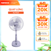 Quạt lửng Nanoco NLF1621/ NLF1621-B, 220V-50Hz, 47W, màu xám, màu xanh