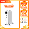 Máy sưởi dầu nút vặn Nanoco model NOH2613 ( Công suất 2600W, 3 mức độ nhiệt)