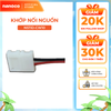 Khớp nối nguồn Nanoco (dây nguồn 15cm) cho đèn LED dây dán trong nhà model: NSTID-CW08/ NSTID-CW10