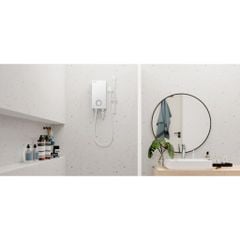 Máy nước nóng Panasonic model DH-4VP1VW/ DH-4VS1VW dòng V- Series (4500W, màu trắng) - KO GỒM CP LẮP