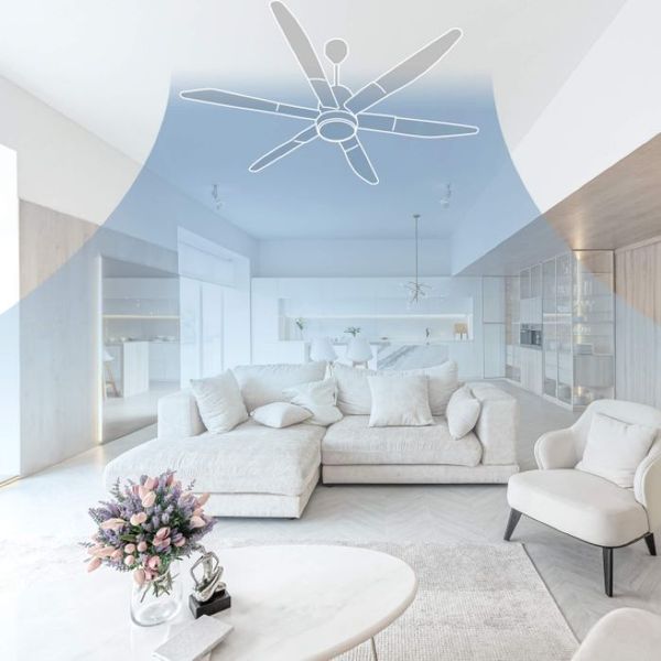 Quạt trần Panasonic model F-70ZBP (màu đen - 9 chế độ gió  - công suất 51W) - KHÔNG GỒM PHÍ LẮP ĐẶT