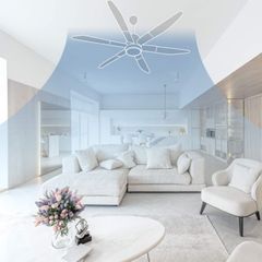 Quạt trần Panasonic model F-70ZBP (màu đen - 9 chế độ gió  - công suất 51W) - KHÔNG GỒM PHÍ LẮP ĐẶT