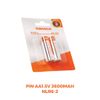 Pin Alkaline AA 1.5V 2600mAh Nanoco model NLR6-2 / NLR6-4