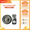 Chuông điện không dây Nanoco model ND153 trắng/đen (không dây không pin)