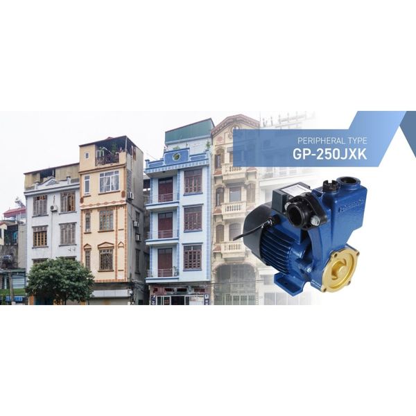 Máy bơm nước Panasonic dòng bơm đẩy cao model GP-250JXK (công suất 250W) - KHÔNG BAO GỒM LẮP ĐẶT