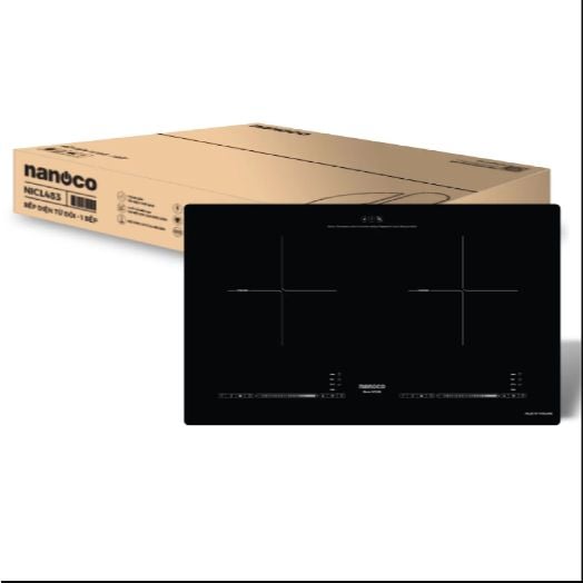 Bếp điện từ đôi Nanoco model NICL483 - KHÔNG BAO GỒM LẮP ĐẶT