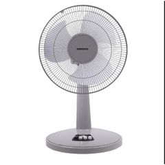 Quạt bàn Nanoco model NTF1209 (màu xám, màu beige - 3 chế độ gió - công suất 30W)