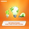 [QUÀ TẶNG] Bóng bulb LED E27 Nanoco model NLBA053/NLBA056 - ánh sáng trắng, vàng